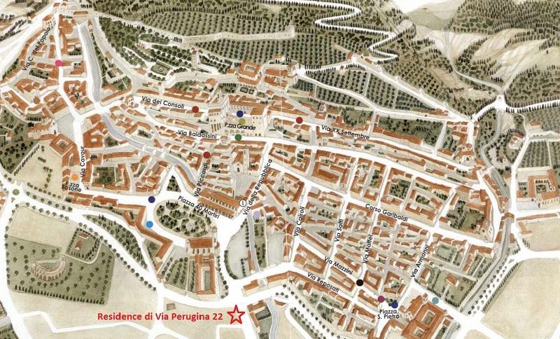 Residence Di Via Perugina 22 Γκούμπιο Εξωτερικό φωτογραφία